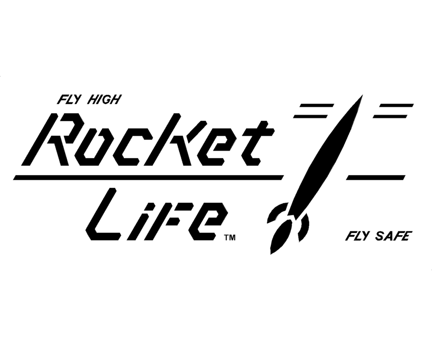 [1010] T-shirt with Rocket Life and Logo