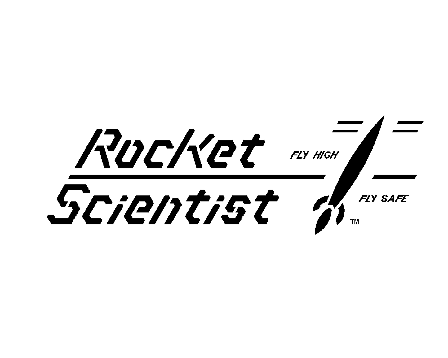 [1014] T-shirt with Rocket Scientist and Logo