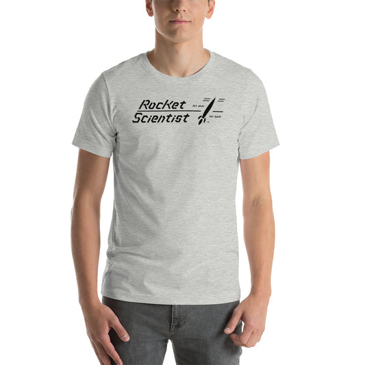 [1014] T-shirt with Rocket Scientist and Logo